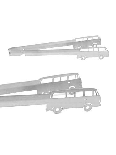 Grillzange Motiv Bulli, spülmaschinengeeignet, Geschenkidee, Männergeschenk, Vanlife, VW Bus, Buslife, Busfahrer Grillzange Motiv Bulli, spülmaschinengeeignet, Geschenkidee, Männergeschenk, Vanlife, VW Bus, Buslife, Busfahrer