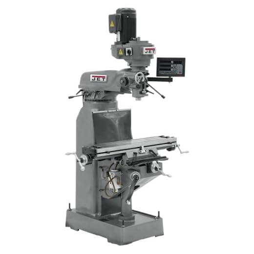 JVM-836 Step Pulley Mill with DRO