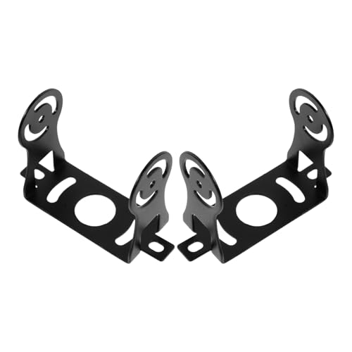 OUNONA Soporte para Cámara Trasera de Coche y Camión, 2 Piezas de Hierro Resistente, Montaje Estable para Cámara de Visión Trasera, Compatible Semirremolques y Autobuses, Instalación