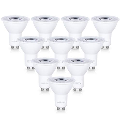 HYDONG 3W RGB Spotlight Ampoule, 12 couleurs avec télécommande blanc