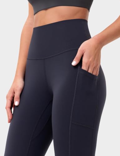 Image of Colorfulkoala Essential 7 /8 Leggings with Pockets | Yoga Pants for Women, Buttery Soft, Tummy Control, Workouts, Pilates, Casual, Gym, Athleisure, 25 inch Inseam