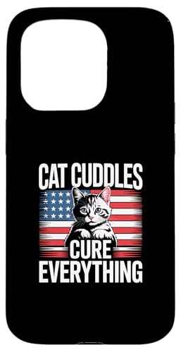 Cat Cuddles Cure Everything �X�}�z�P�[�X iPhone 15 Pro �p
