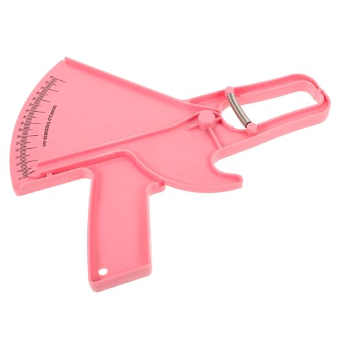 Hoement Handheld Fat Caliper Tool for Accurate Body Measurement Easy to Use Skinfold Tester for and Fitness Tracking and Caliper Clip for Arms Thighs Chest and Waist