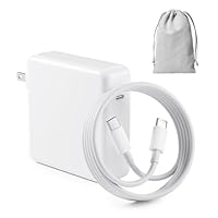 Mac Book Pro Charger - 70W USB C Charger, Original Quality Fast Charger Compatible with MacBook pro/Air, M1 M2 M3 M4, ipad Pro and All USBC Device,with a Storage Bag for Travel/School/Business Trip