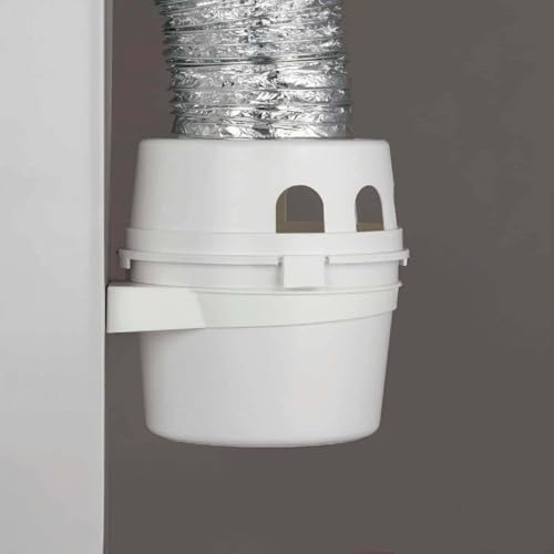 Image of Dundas Jafine TDIDVKZW Indoor Dryer Vent Kit with 4 inch x 5' Duct