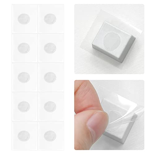 qianshan Mini Portable Handmade Artist Watercolor Paint Travel Tin Box Set with 6 Metallic Pearlescent Glitter Solid Watercolor Half Pans Sparkle Professional Watercolor.Gold