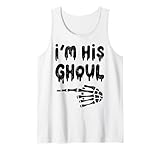 i'm his ghoul i'm her boo divertenti coppie abbinate di halloween canotta