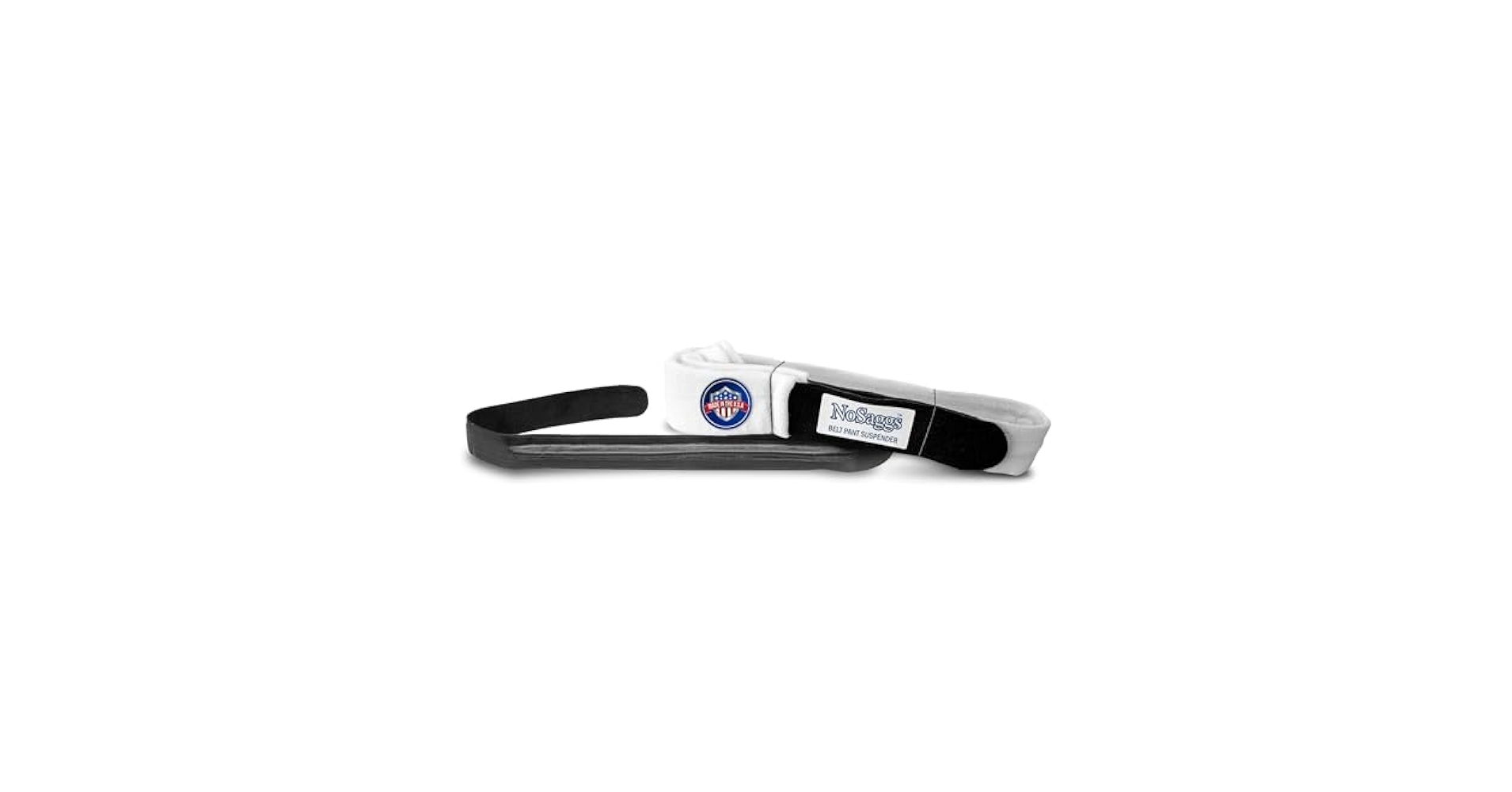 NoSaggs S-M SLEEVED Hidden BELT Pant Suspender at Amazon