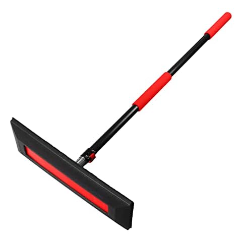 SNOBRUM SnoMAXX, Premium Snow Remover for Cars, Trucks and Larger Vehicles - 40-72 Inch Telescoping Handle, No-Scratch Foam Head - Comfortable Handle to Push Snow Away Easily Cover