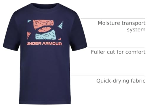 Image of Under Armour Boys' Short Sleeve Graphic T-Shirt, Soft & Comfortable, Outdoor Collection