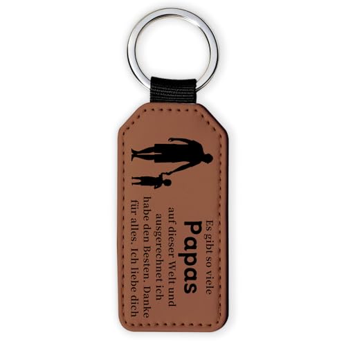 Schlüsselanhänger Leder Geschenke Papa kleine Vatertagsgeschenke Geschenke für besten Papa Geschenk zum Vatertag Männer Geburtstagsgeschenke Männer Geschenk Papatagsgeschenk Herrentagsgeschenke