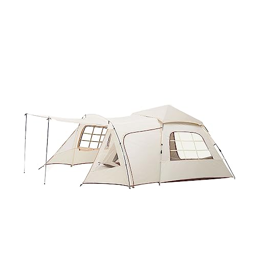 La Mejor review de Casas para acampar los mejores 5. 37 Casa de Campaña Grande 5-6Personas Tienda de Campaña Familiar Automática de Apertura Rápida Toldo Camping UPF 50+ a Prueba de Lluvia de Sol para Viajes Picnic Pesca Reunión...
