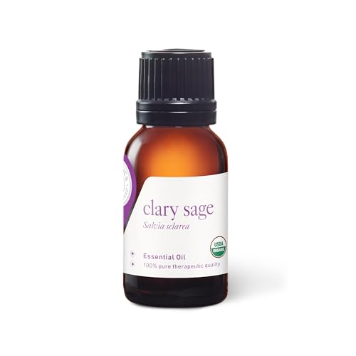 Aromatics International Pure Organic Clary Sage Essential Oil 15ml | Organic Essential Oils