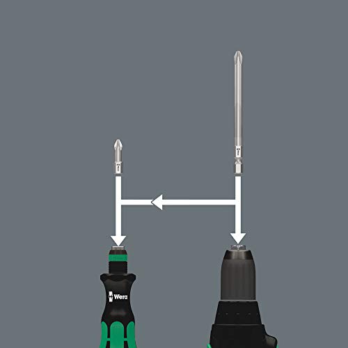 Wera Kraftform Kompakt 62 Bitholding Screwdriver and Pouch Set, 33-Pieces by Wera - Image 3