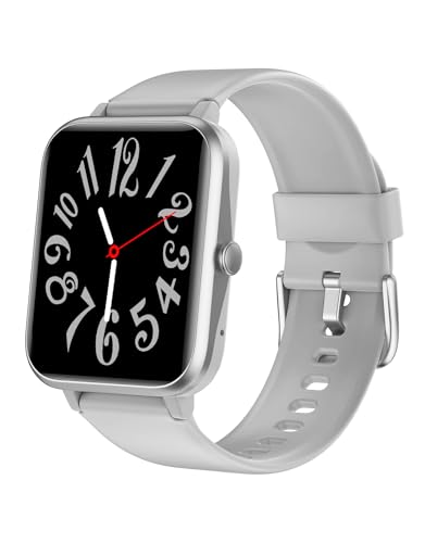 Amazon | GanRiver スマートウォッチ 万歩計 通話機能付き 腕時計型