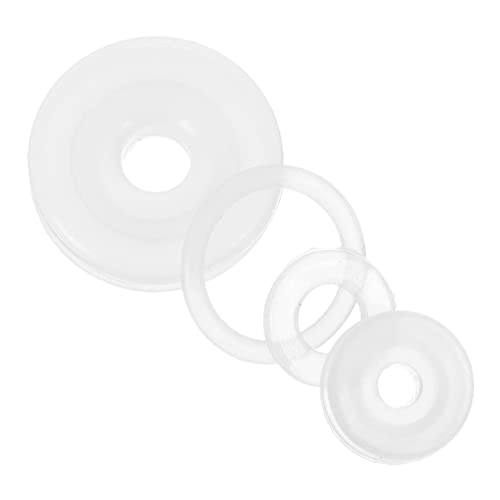 Mobestech Juntas para Válvulas de 4 Piezas Accesorios de Silicona para de Juntas de Flotador Compatible Ollas de 4L/5L/6L Piezas de Cocina Prácticas