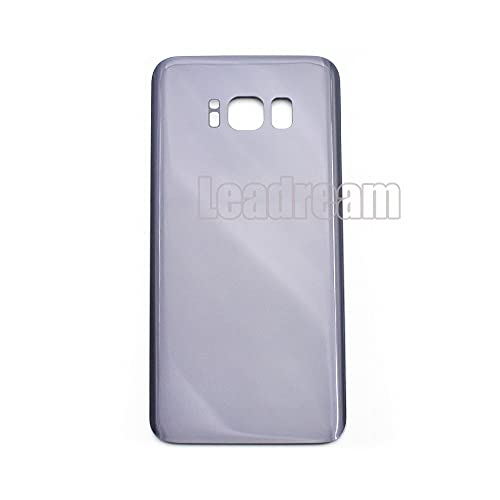 Lysee Mobile Phone Housings & Frames - 50Pcs/Lot Dhl For Samsung Galaxy S8 G950 Back Battery Cover Rear Door Glass Housing With Adhesive Sticker +Imei For S8 Plus - (Color: Black) #TOP1