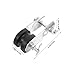 VOSAREA Ceiling Fan Mounting Bracket Adjustable Pulley Clip Ceiling Fan Install Tool Fixing Supply Fan Pipe Clamp Universal Ceiling Fan Mount