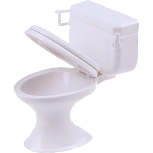 Babypobe Toilette Mini Toilettenpuppe Haus Badezimmer Toilettenspielzeug...