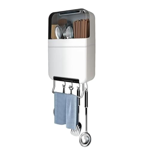 Gtzbciv 箸立て 水切り 箸入れ カトラリースタンド カトラリー 収納 壁掛け式 カトラリーホルダー キッチンツールスタンド おしゃれ 食器収納 キッチン用品 キッチン収納 多機能ラック 台所収納