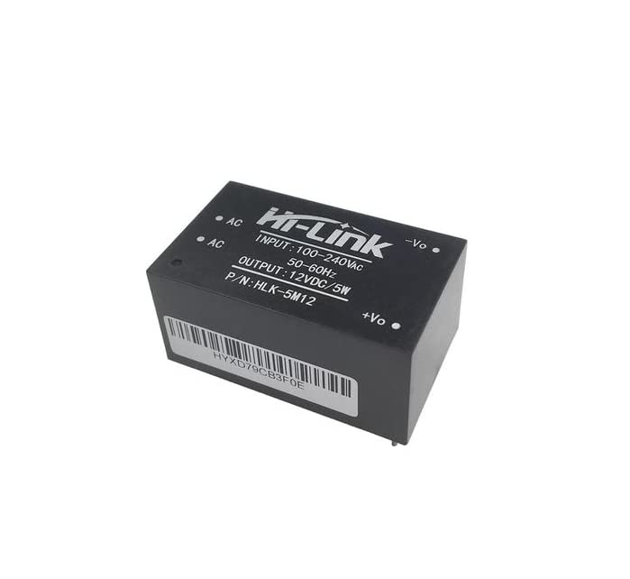 Image of CentIoT - Hi-Link AC-DC 220V to 5V /3.3V /12V mini power supply module - intelligent household switch power supply module (HLK-5M12 12V 5W)