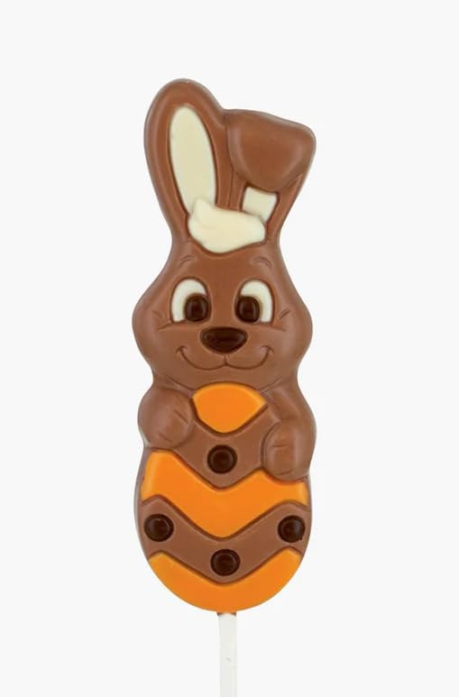 Theo Chocolate Brand Lollipop Bunnies (0.81 oz, paquete de 2)  Delicia adorable en cada bocado