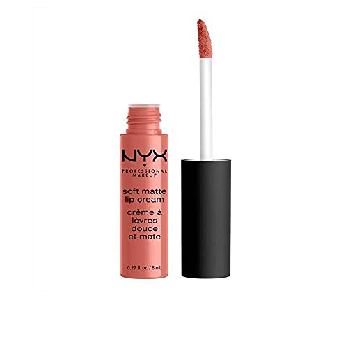 NYX PROFESSIONAL MAKEUP Soft Matte Lip Cream, Lightweight Liquid Lipstick - Cabo (Light Nude With Pink Undertone)