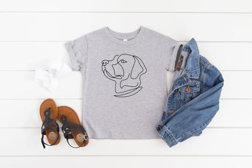 Labrador Retriever Line Art Infant/Toddler/Youth T-Shirt2