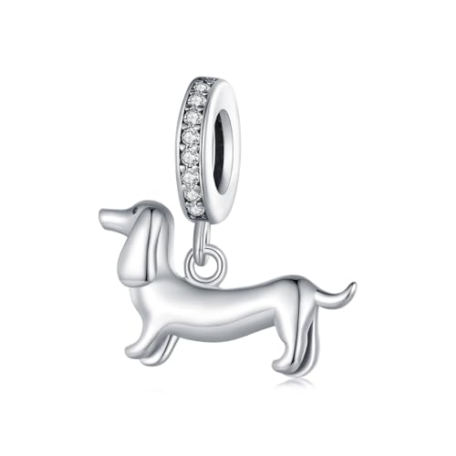 Image of MUNDELL Conch Bead Charm Dachshund Dala Horse Pendant Charm Bird Sun Charm for Original Charm Bracelet or Bangle