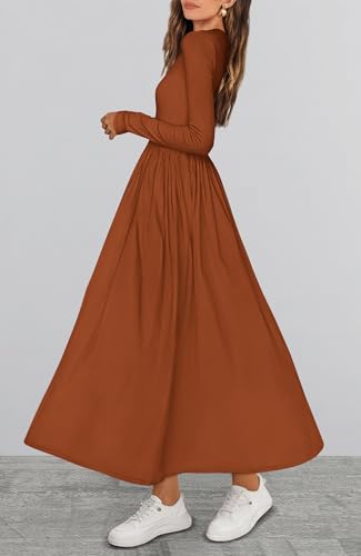 BTFBM Casual Long Sleeve Dresses Spring Dresses 2025 Wedding Guest Dress Midi Dress Flowy Bohemian Long Dress