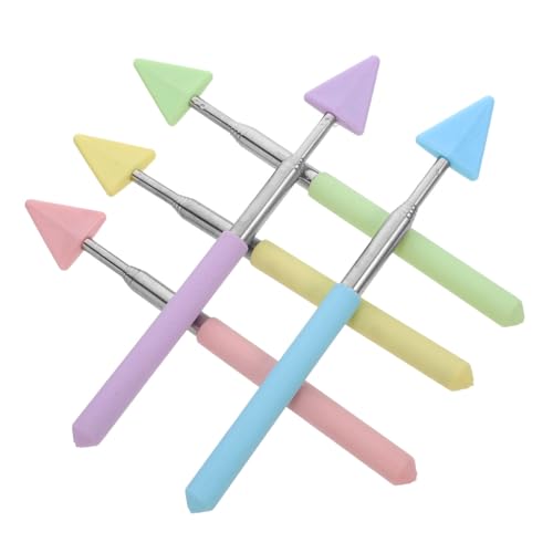 KALLORY 5pcs Extendable Teaching Pointer Sticks for Classroom Use Indicating Rods for Boys and Girls Learning and Presentations Practical Teaching Tools for Teachers and Educators