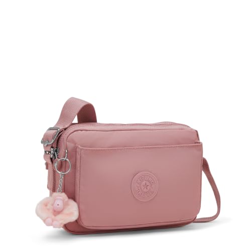 Image of Kipling Women's Abanu Medium Crossbody Bag, Lightweight, Adjustable Nylon Waist Pack with Multi-Compartment Zip Pockets