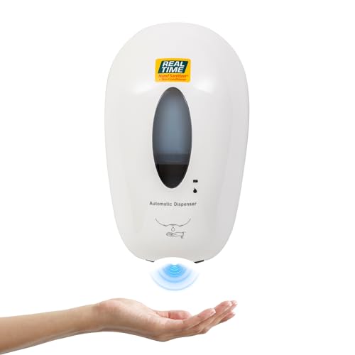 Wall Mount Automatic Hand Sanitizer Touchless Dispenser by Real Time Pain Relief