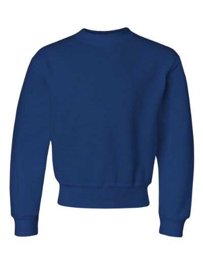 Jerzees boys Fleece Sweatshirts, Hoodies & Sweatpants Shirt, Sweatshirt - Royal Blue, Large US