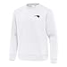 Antigua Men's White New England Patriots Relevant Lightweight Pullover Sweatshirt