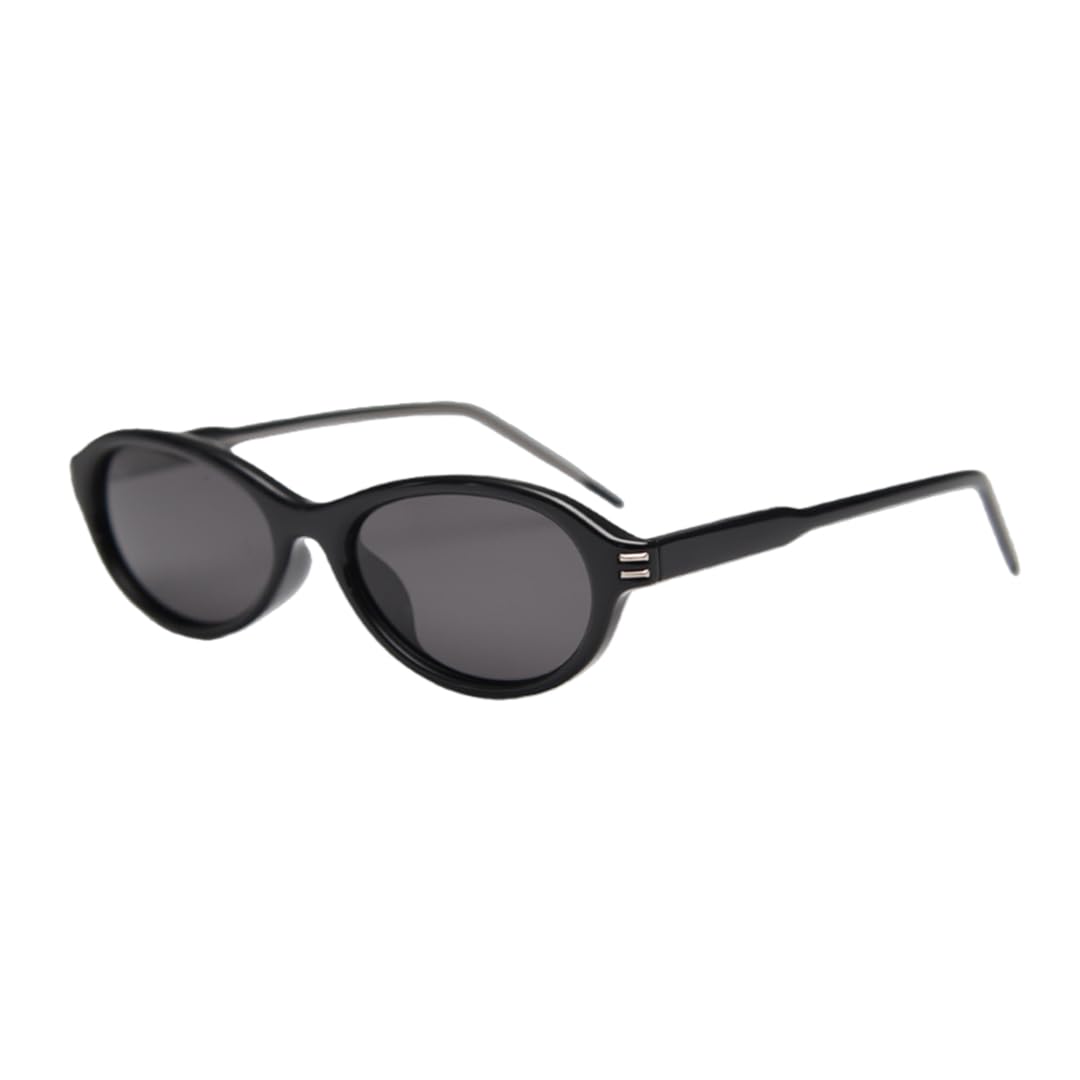 Lentes de sol polarizados para hombre y mujer, lentes ovalados pequeños de ojo de gato Uv400 Tac