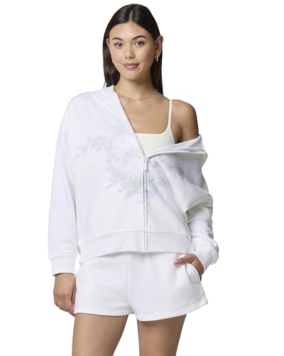 Image of florence by mills Women's Cozy Crush Oversized Graphic Zip Hoodie