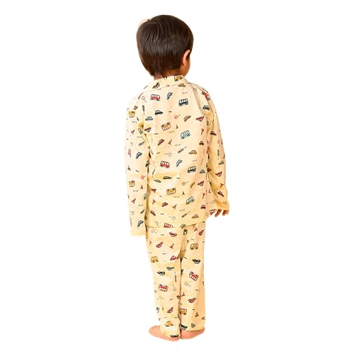 Image of Jam & Sugar Boys Cotton Printed Night Suit Set
