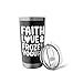 Frozen Yogurt Funny Faith Love and Frozen Yogurt for Women Stainless Steel Insulated Tumbler