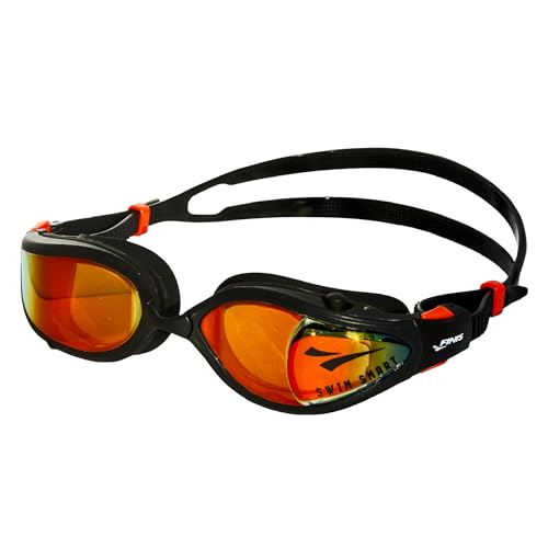FINIS Smart Goggle Max Replacement – Smart Coach Not Included – Approved for USAT, PTO, World Triathlon Ciye App Integration – Orange/Black