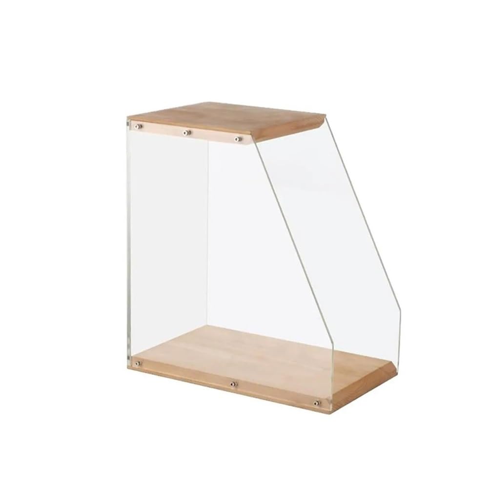 Xumh2024-3 cd storage Tabletop Record Storage Holder Holder LP Record Crate Record Storage Rack for Books Albums Picture CD Magazines
