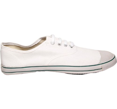 Image of BATA Unisex Adult's Tennis White Training Shoes