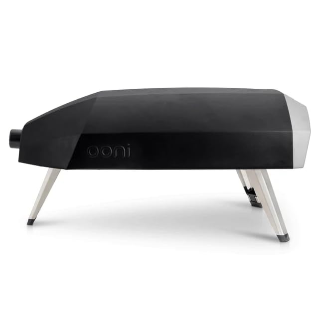 Ooni - Koda 12 forno a gas per pizza da esterno – Forno per pizza portatile da 30 mBar – Pizza alla napoletana in soli 60 secondi - 62 x 39 x 29 cm - 9,2 kg