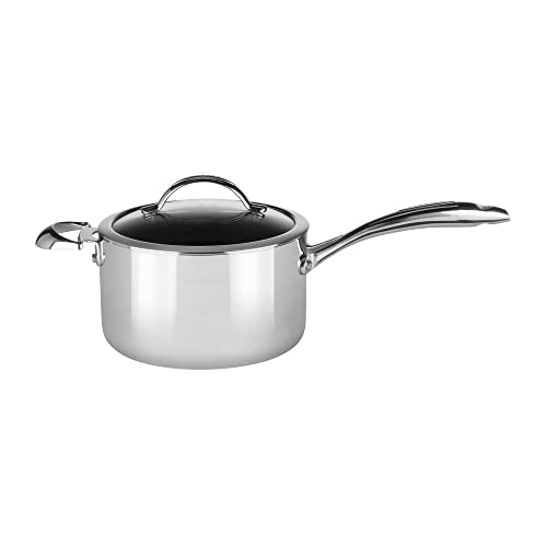 Scanpan Stainless Steel HAPTIQ 4-Quart Covered Saucepan
