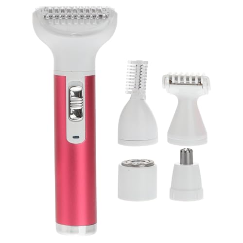 SOESFOUFU Afeitadora Eléctrica Femenina Recargable USB para Cejas y Cuerpo Depiladora Portátil Ligera y Silenciosa con Cabezal Desmontable Diseño Ergonómico para Uso Cara Brazos y Piernas