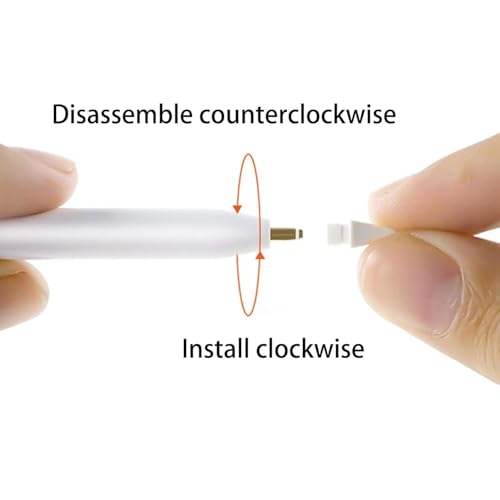 Image of AUTO PILOT Universal Stylus Pen for iPad & Android Tablets Fast Charging, High Precision Tip, Magnetic Design, USB-C Cable Included - Smooth Writing & Drawing Pencil (White) (White)