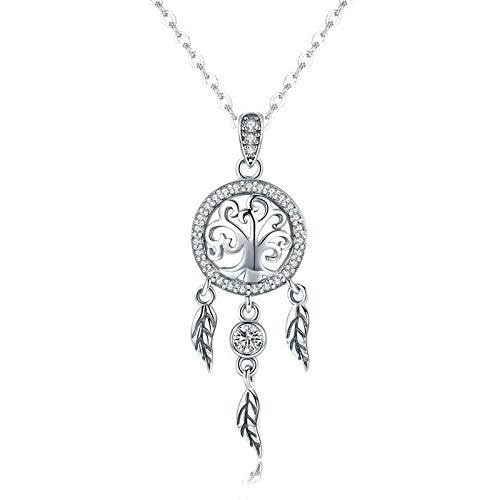 Colliers avec Pendentif Attrape-rêves MOCHAMIK en Argent 925