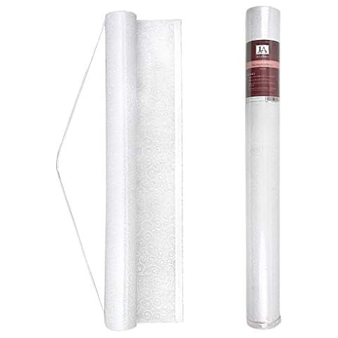J&A Homes White Wedding Aisle Runner Cover