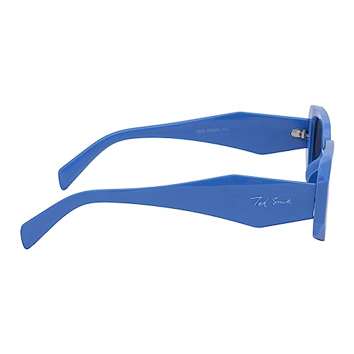 Image of Ted Smith Men's Women's UV Protection Acetate Square Sunglasses