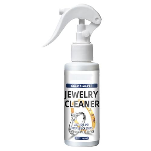Gold and Silver Jewelry Cleaner Reusable Diamond and Jewelry Cleaning Spray for Gold Silver and Fine Jewelry Restores Shine Safe and Gentle Solution